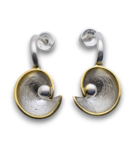 boucles d'oreilles argent artisanales