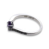 améthyste bague femme