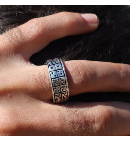 bague argent pour homme