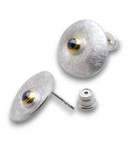 boucles d oreilles puce diamant