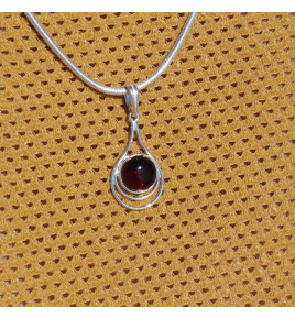 pendentif ambre femme