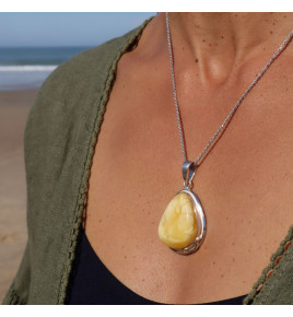 ambre jaune bijouterie