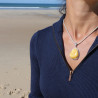 pendentif ambre femme