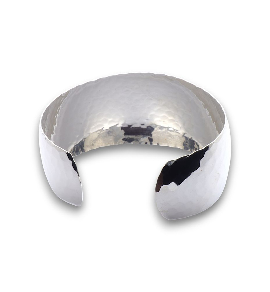 manchette argent femme