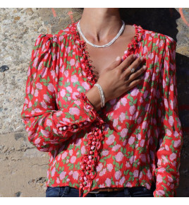 collier multirangs argent 925