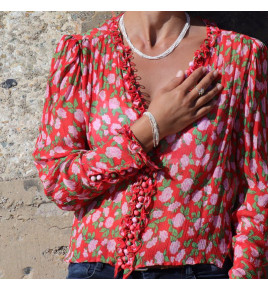 bracelet multi rangs argent