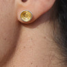 puces d'oreille argent