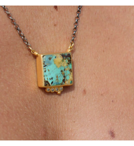 collier turquoise