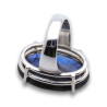 bague labradorite bleue