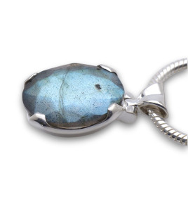 pendentif labradorite argent