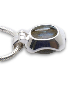 pendentif argent labradorite