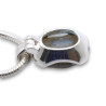 pendentif argent labradorite