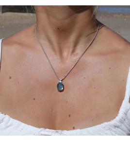 pendentif labradorite femme