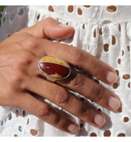 bague jaspe mokaite
