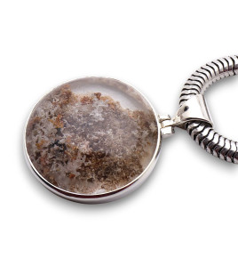 pendentif quartz lodolite