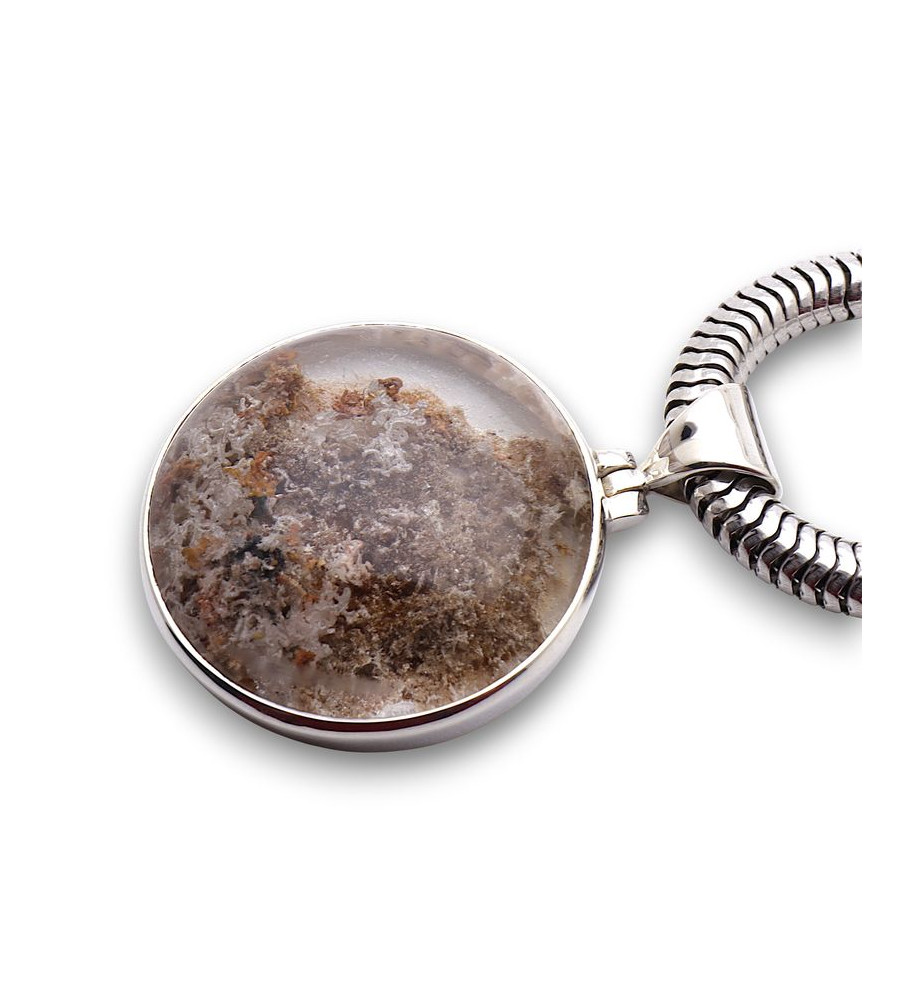 pendentif quartz lodolite