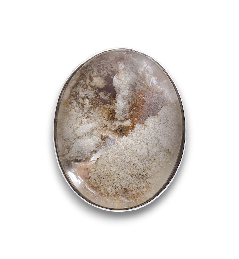 bague quartz lodolite