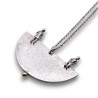collier argent avec pendentif original