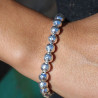 bracelet argent femme