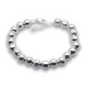 bracelet perles argent