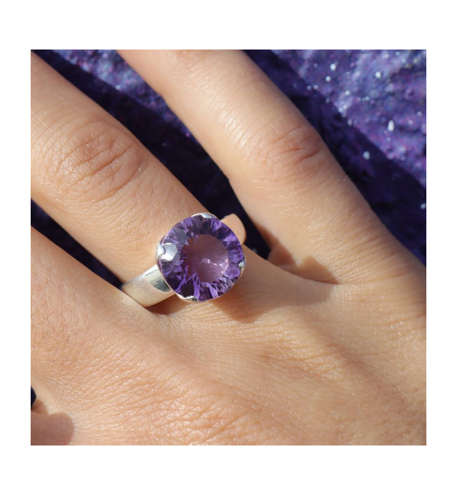 bague amethyste