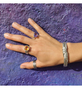 bague amethyste femme