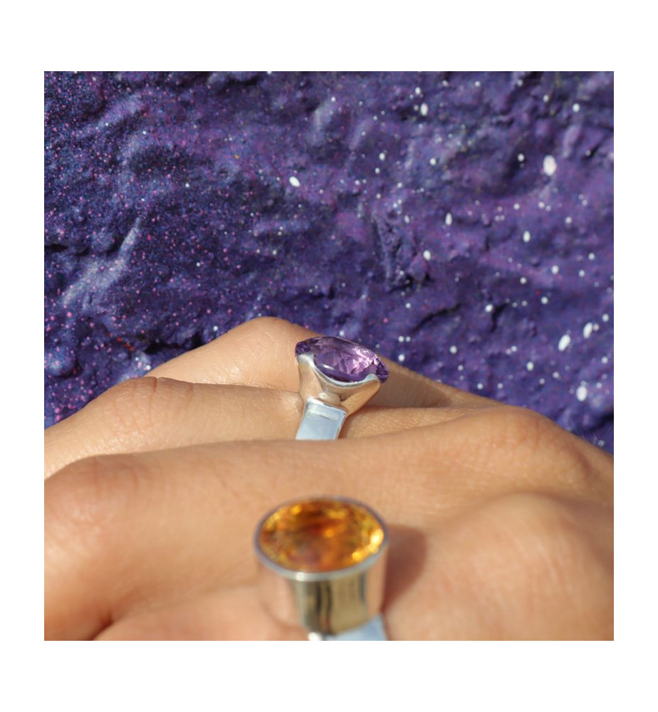 bijoux améthyste femme