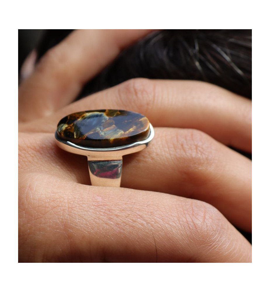 pietersite ring
