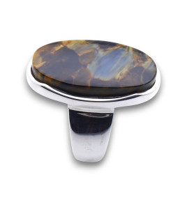 bague avec pietersite
