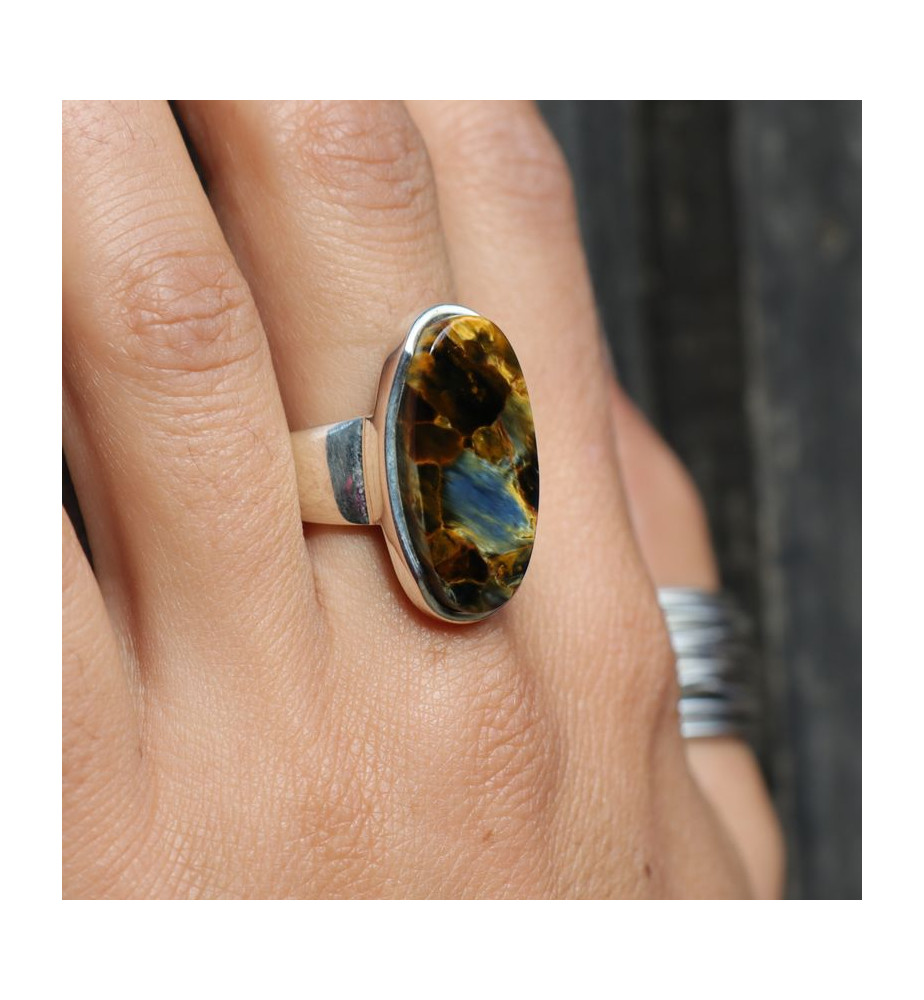 pietersite bague