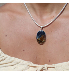 pietersite pendentif