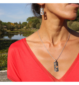 pendentif argent massif femme