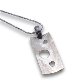 pendentif argent original