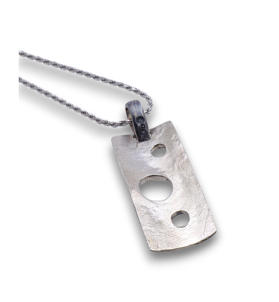 pendentif argent original