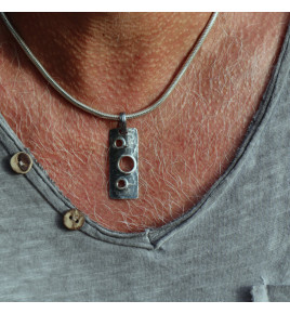 pendentif argent homme