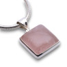 pendentif quartz rose véritable
