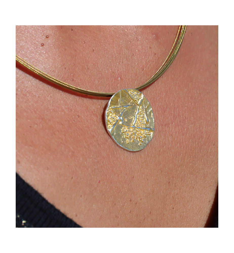 pendentif argent original femme