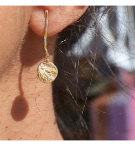 boucles d'oreilles puces femme