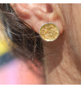 boucles d'oreilles puces femme