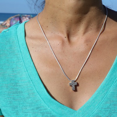 nacre blanche pendentif