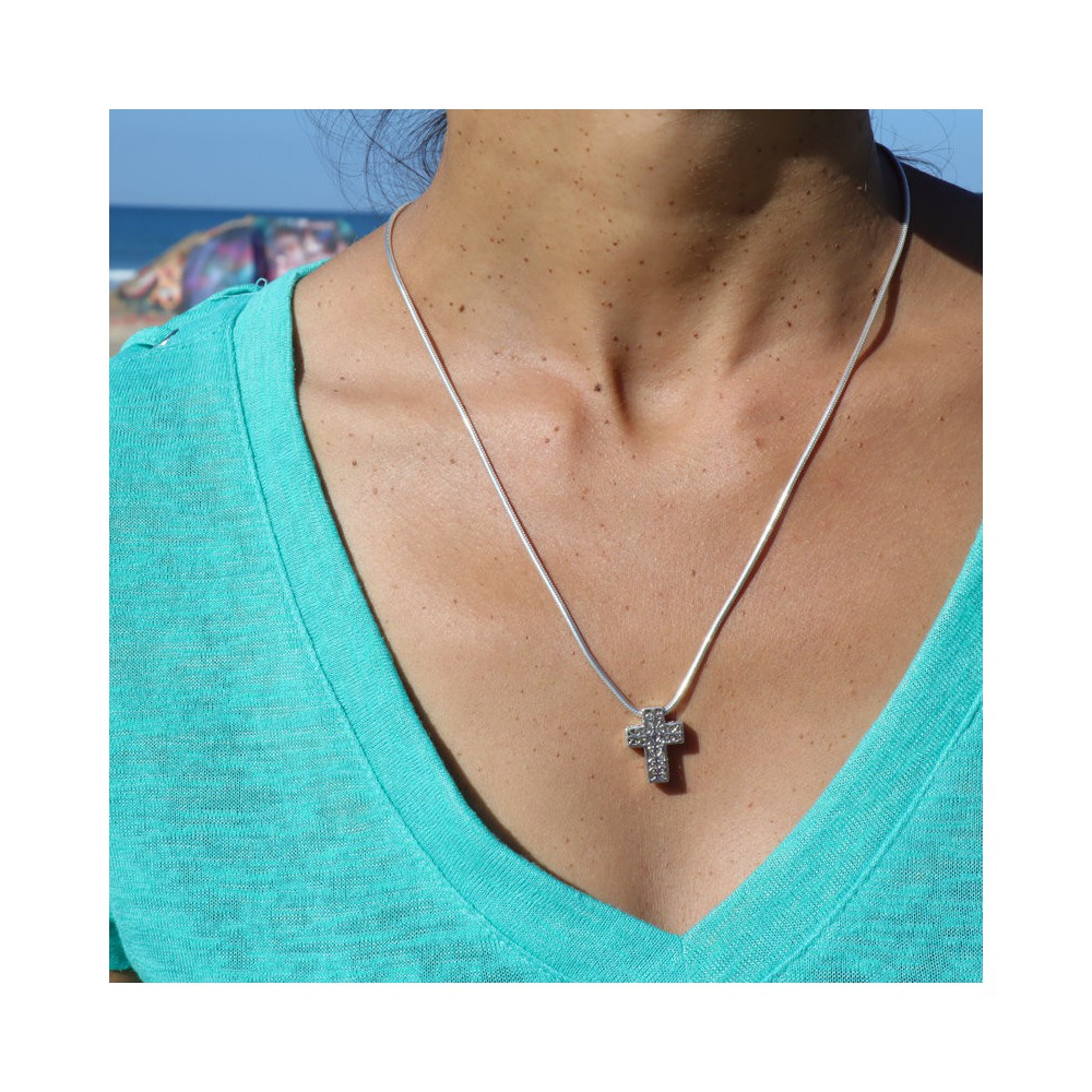 nacre blanche pendentif