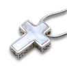 pendentif nacre blanche