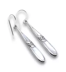 boucles d oreille nacre