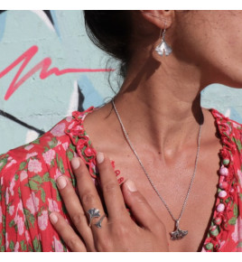 ginkgo boucle d oreille