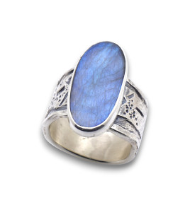 labradorite bague