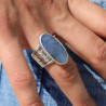 bague labradorite