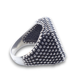 chevaliere argent pour homme