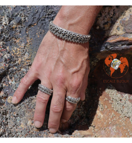 jonc argent 925 poulpe