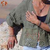 pendentif argent pieuvre homme