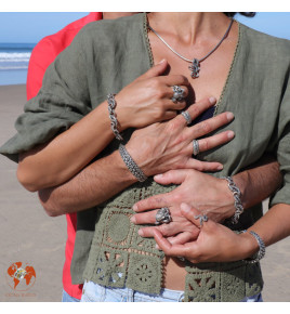 pendentif argent 925 poulpe